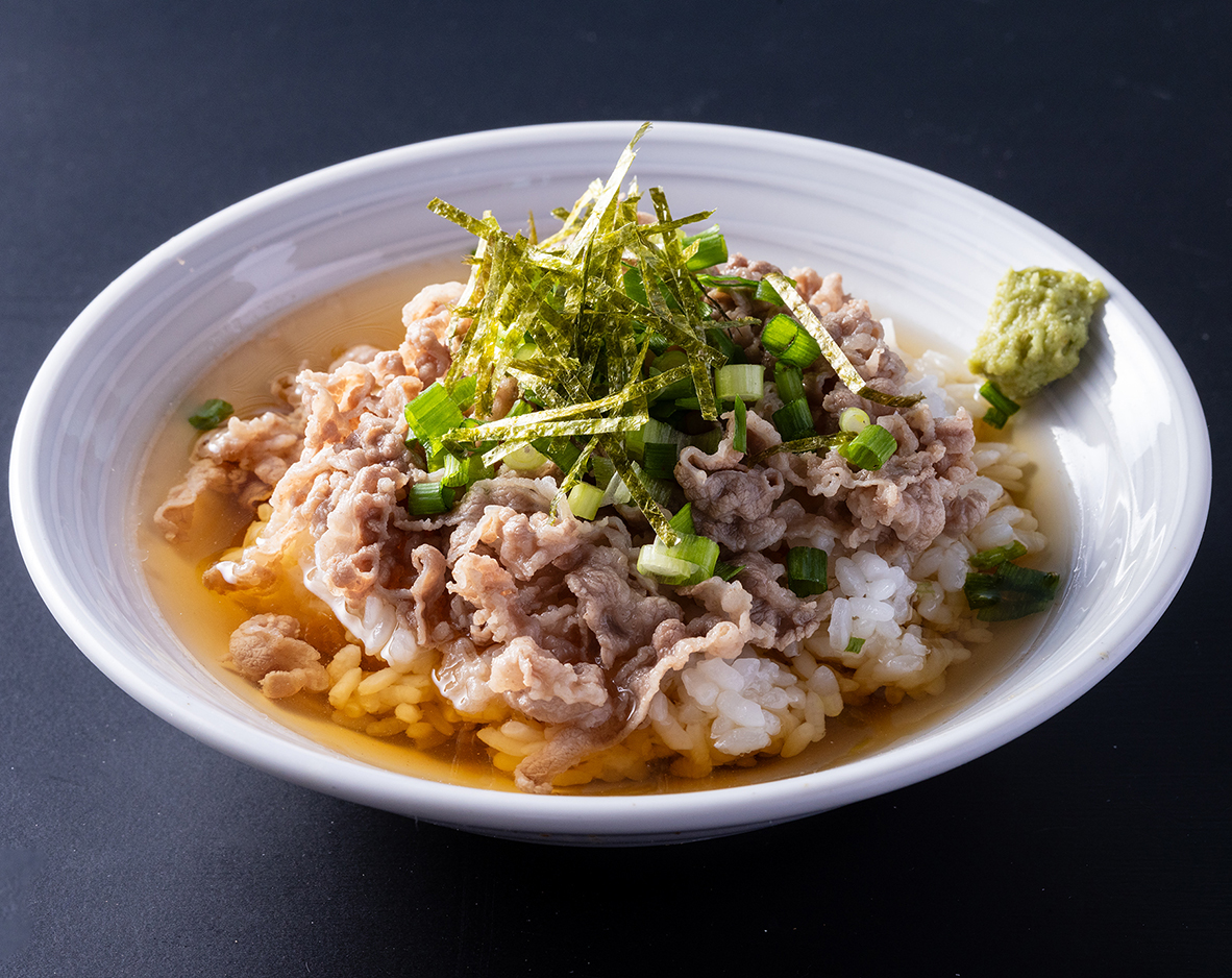 肉吸い風サーロイン茶漬け