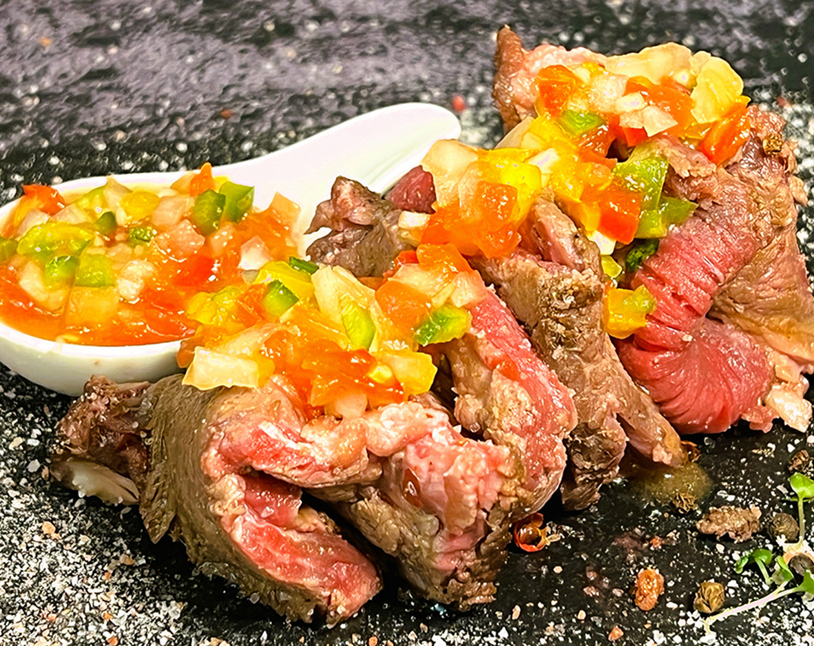 牛ランプ肉シュラスコステーキ