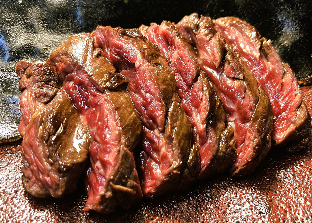 とろける牛ハラミステーキ(プレーン／きざみネギ／ガーリック)