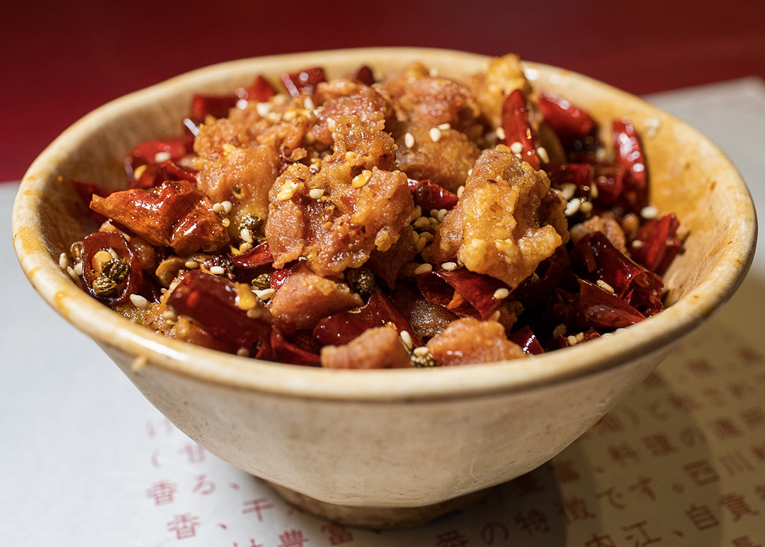 ラーズーチー（鶏＆花椒のカリカリ揚げ）