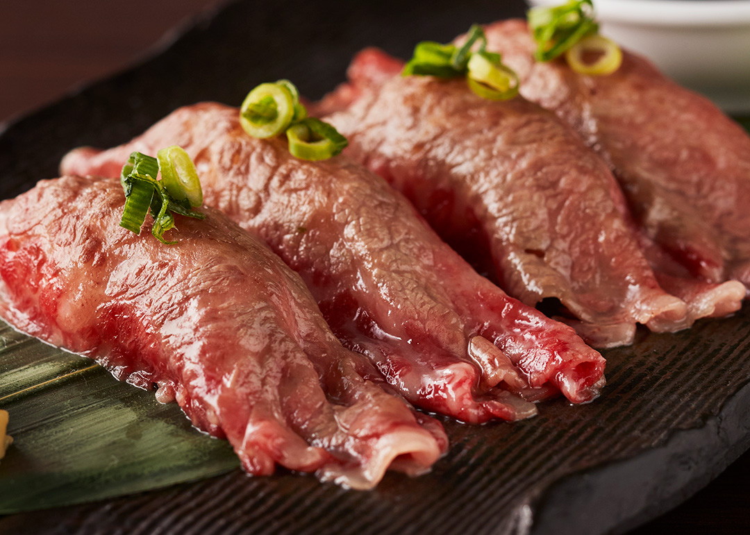 黒毛和牛炙り肉寿司