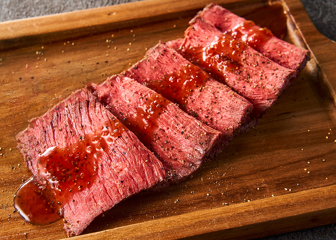 北海道産牛のローストビーフ