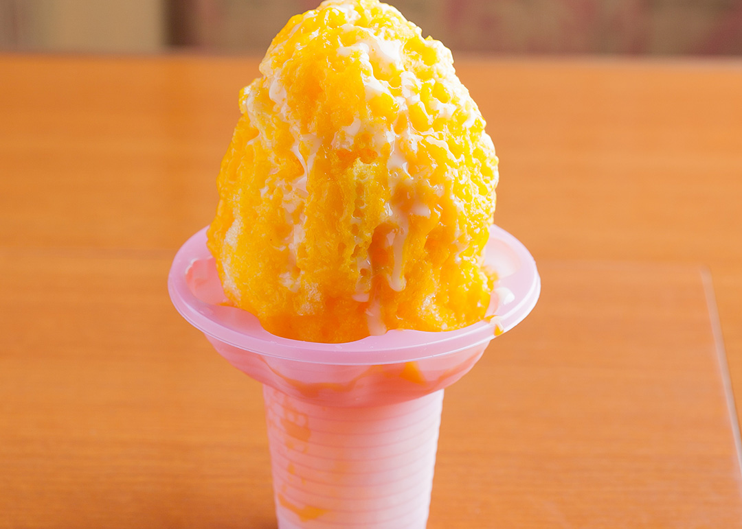 濃厚マンゴーかき氷