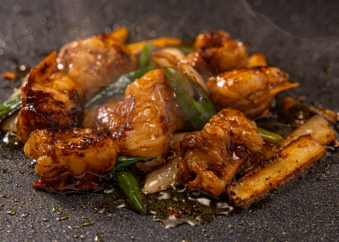 和牛ホルモン 味噌焼き