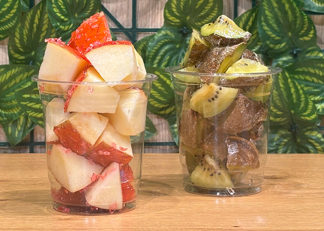 りんご飴/キウイ飴